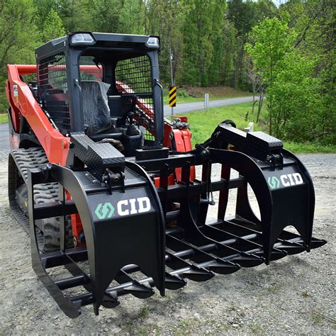 monster skid steer wanship|cid skid steer grapple.